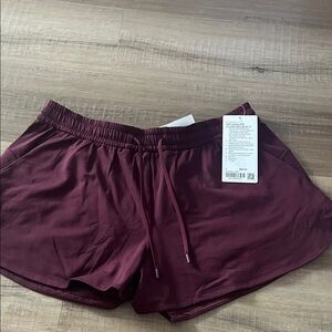 Lululemon Athletica MAROON COLORED Athletic Shorts
